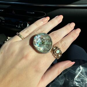 Silpada Classic Rock Ring R2760